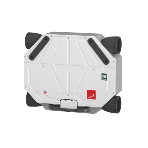 Zehnder_CSY_ComfoAirFlex_Cutout_Angled Cut-Out Zehnder ComfoAir Flex 250 Comfortable indoor ventilation Angled view