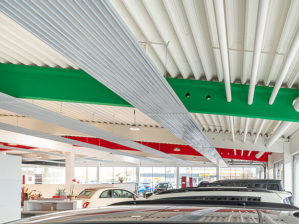 Zehnder ZFP, RHC, CP, Ceiling Panel, Zehnder, Reference, exhibition, salesroom, showroom, cars, Autoland, Pocking,bavaria