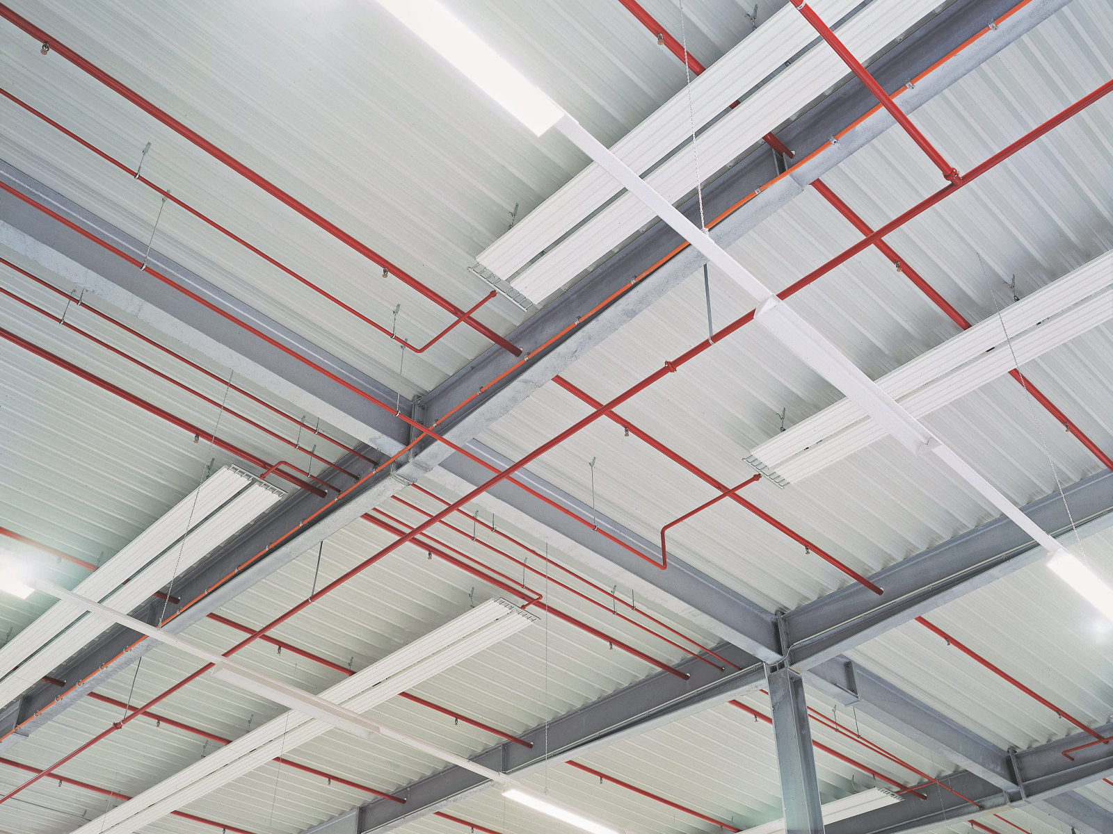 KiK, textile and non-food suppliers, Germany, logistics centre, high bay warehouse, Reference, Press connection, welded connection