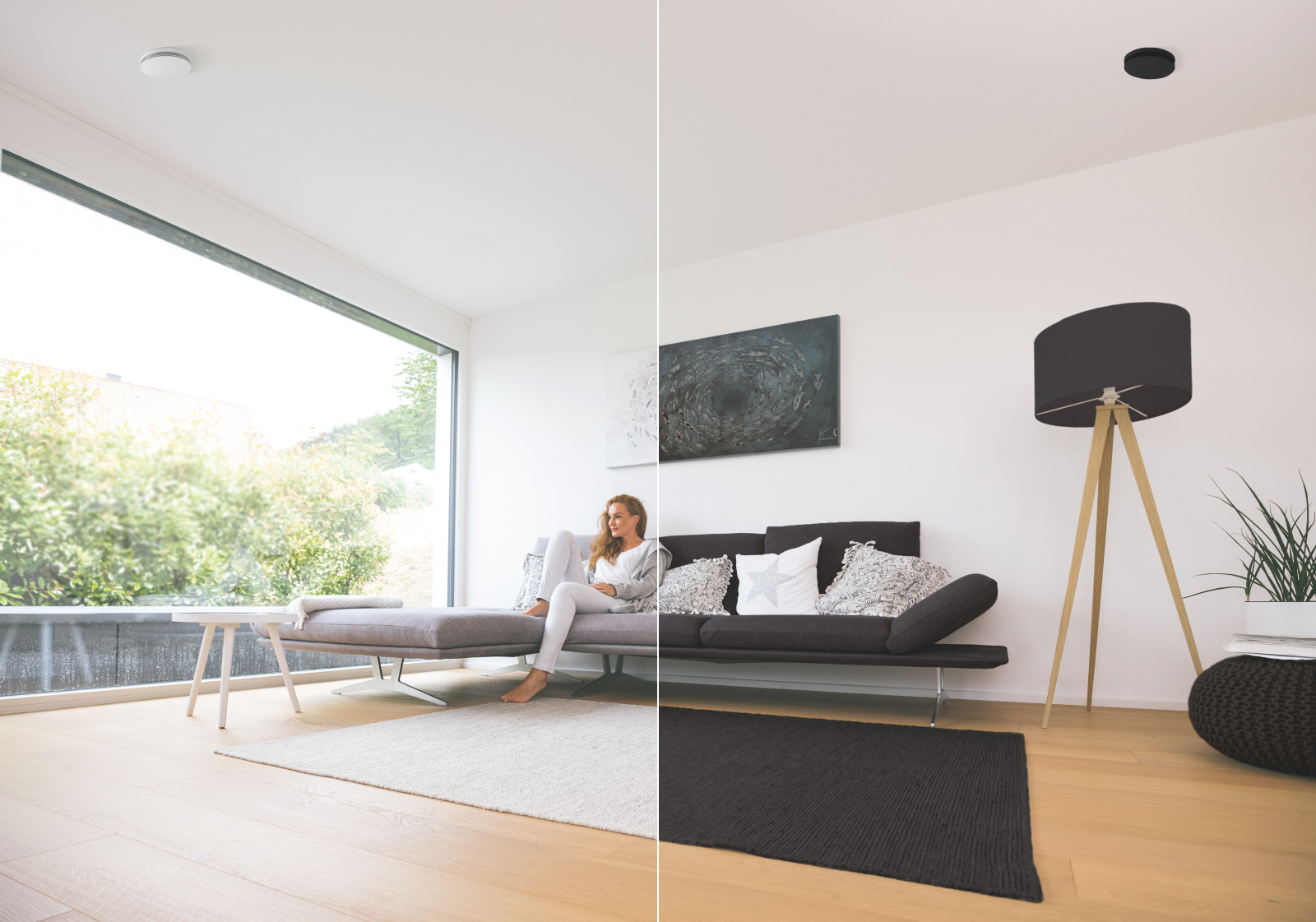 Zehnder_CSY_ComfoValveLunaS-living-woman_Split1 Rendering Comfortable indoor ventilation