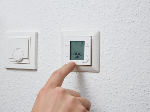 Reference Zehnder ComfoAir 180 Comfortable indoor ventilation Front view