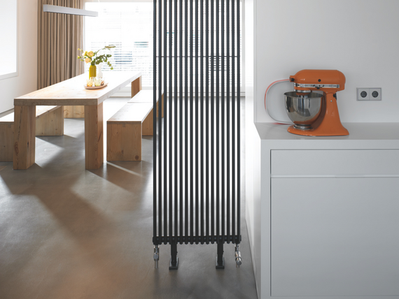 Rendering Zehnder Kleo Decorative radiator Front view