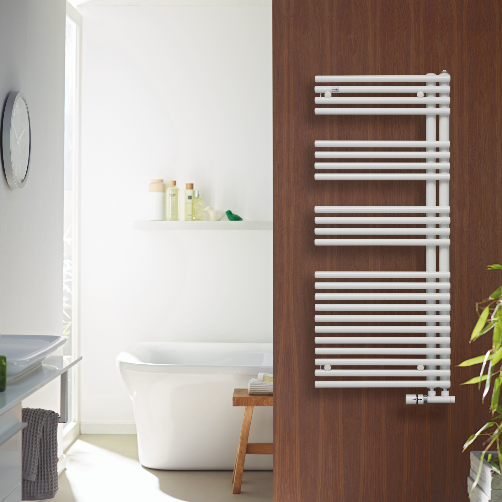 Cut-Out Zehnder Forma Spa Asym Decorative radiator 