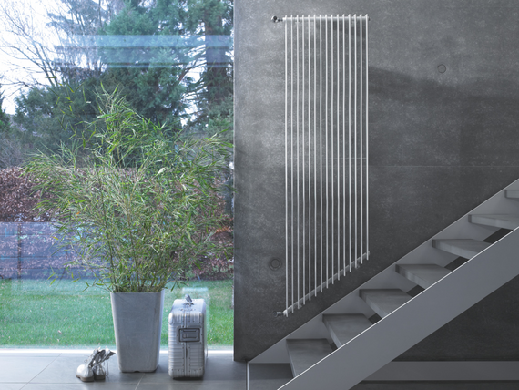 Zehnder_RAD_Excelsior-HY_corridor Rendering Zehnder Excelsior Decorative radiator Front view