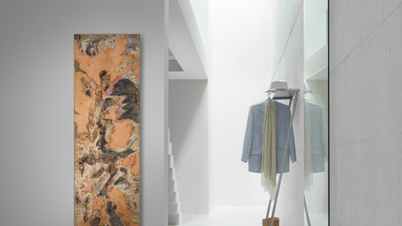 Rendering Arteplano Decorative radiator Front view