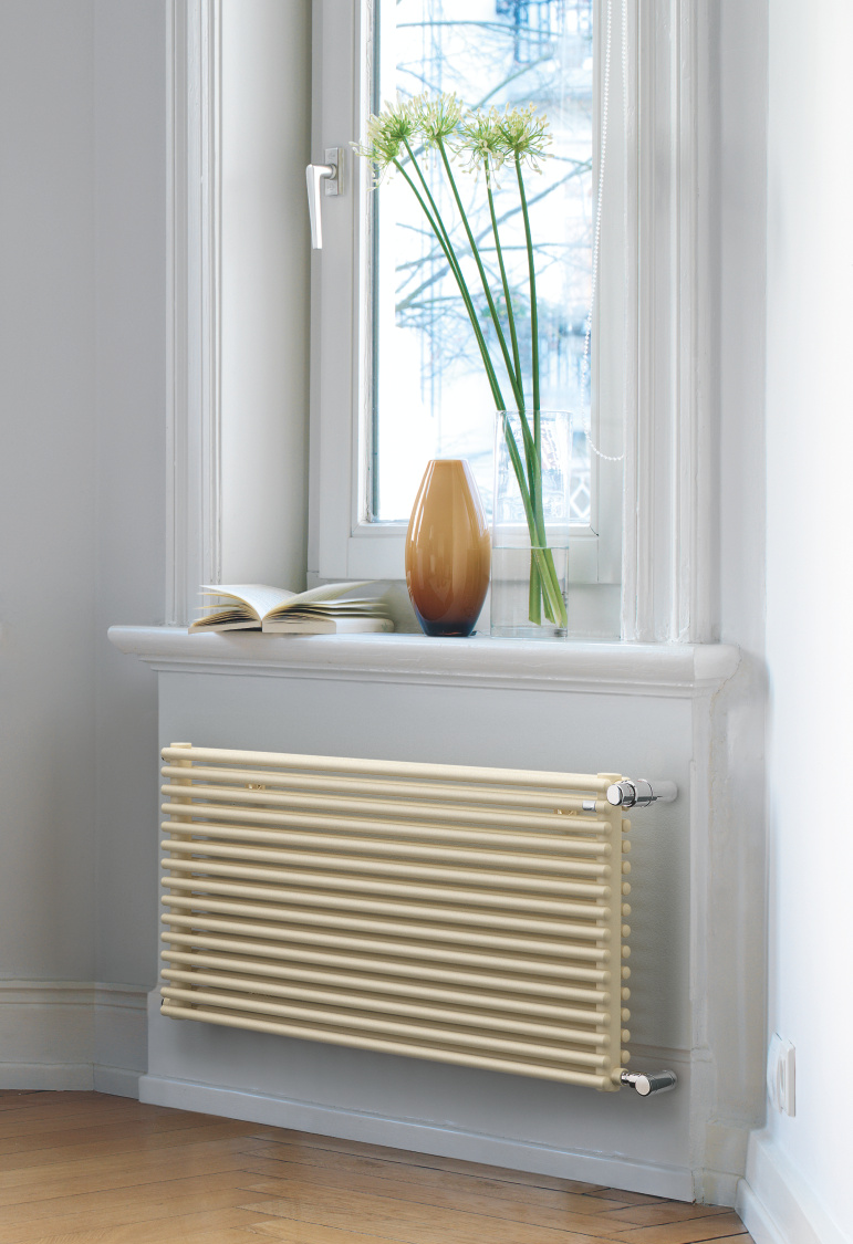Rendering Zehnder Kleo Decorative radiator Front view