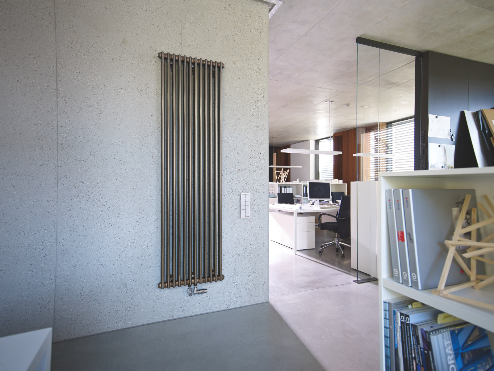 Rendering Zehnder Charleston Decorative radiator 