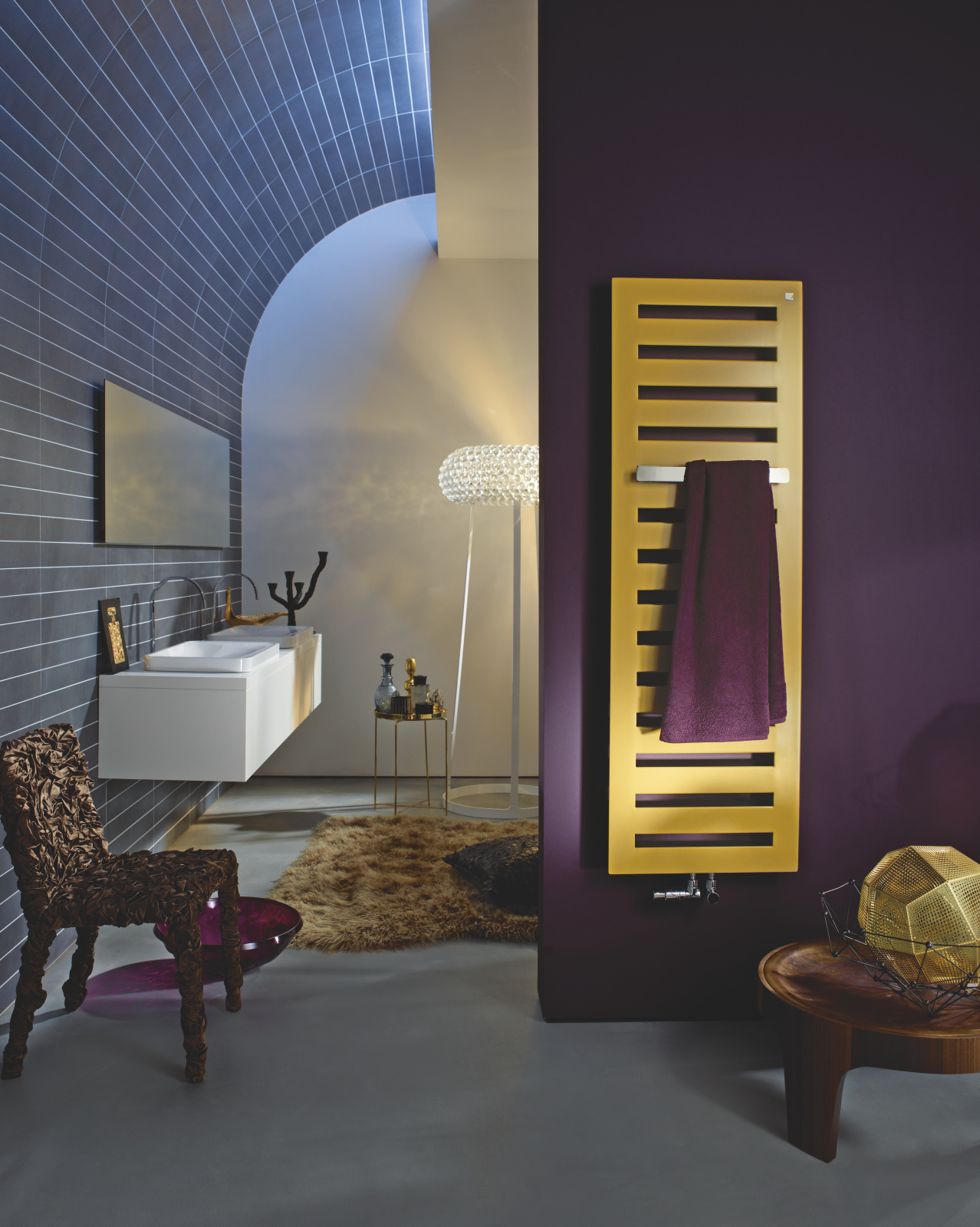 Rendering Zehnder Metropolitan Bar Decorative radiator 