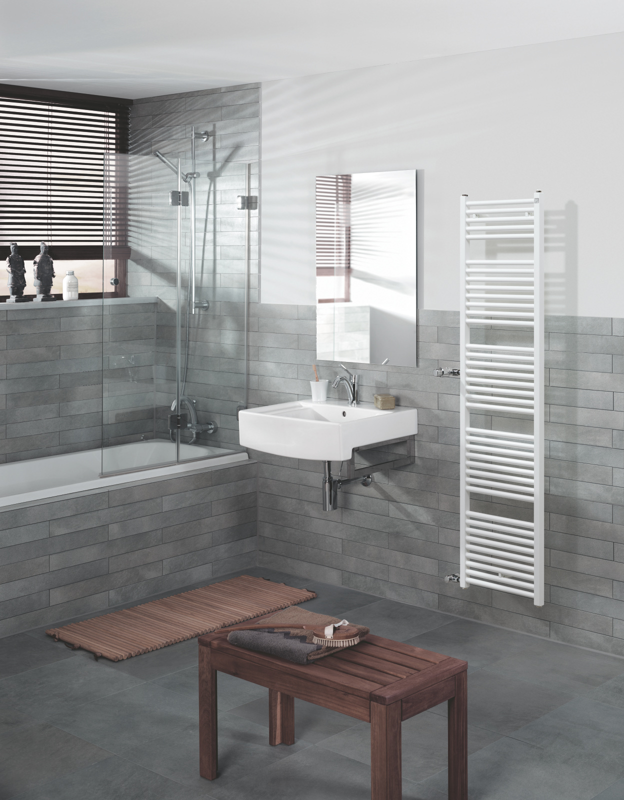 Rendering Zehnder Zeno Decorative radiator 