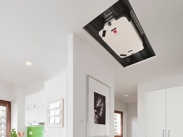 Stock Content Zehnder EVO 4 Comfortable indoor ventilation Angled view