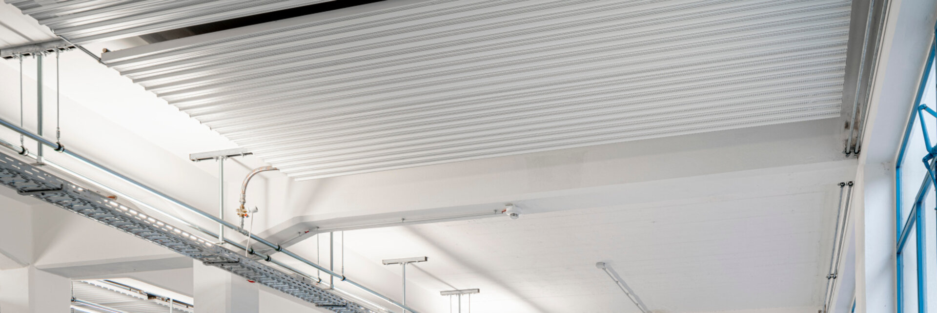 Zehnder ZFP, RHC, CP, Ceiling Panel, Zehnder, Reference, office, IBA, open factory, apolda