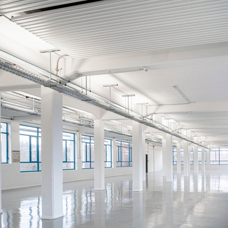 Zehnder ZFP, RHC, CP, Ceiling Panel, Zehnder, Reference, office, IBA, open factory, apolda