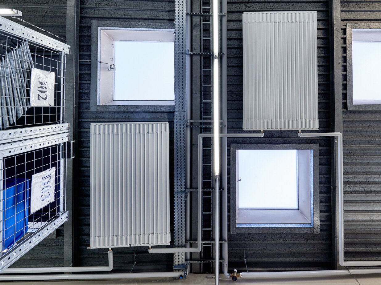 workshop, production hall, hall, chain assembly