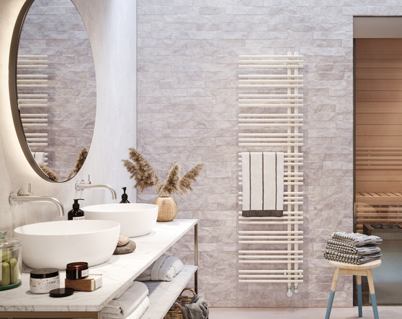 Cut-Out Zehnder Yucca Asym Decorative radiator 