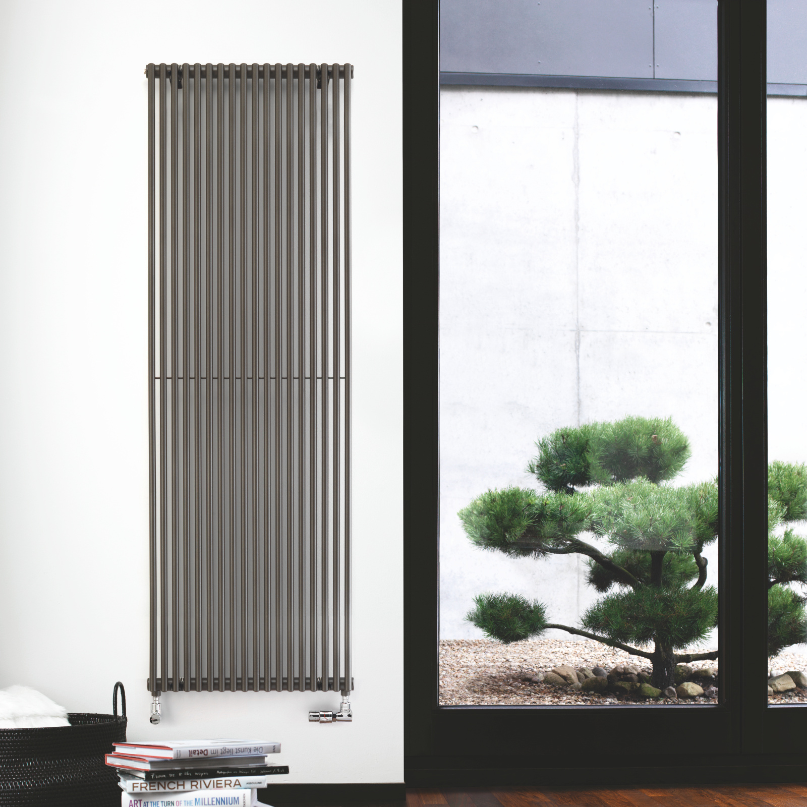 Rendering Zehnder Kleo Decorative radiator Front view