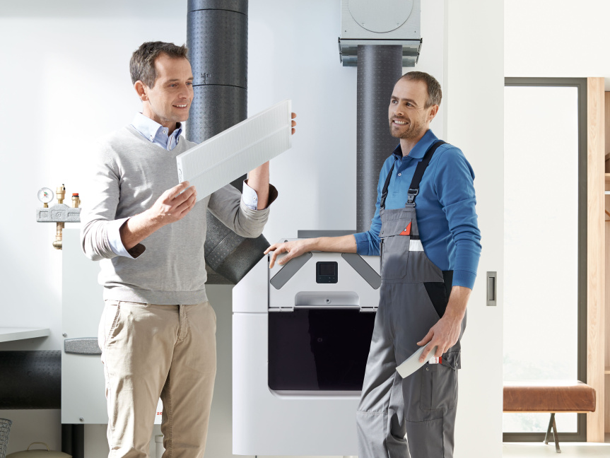 Photograph Zehnder ComfoPipe Compact Comfortable indoor ventilation