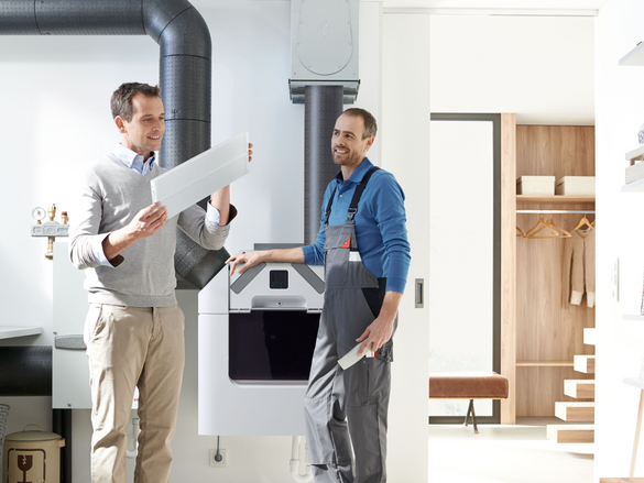 Photograph Zehnder ComfoPipe Compact Comfortable indoor ventilation 