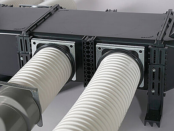 Rendering Zehnder ComfoCube Flex Comfortable indoor ventilation