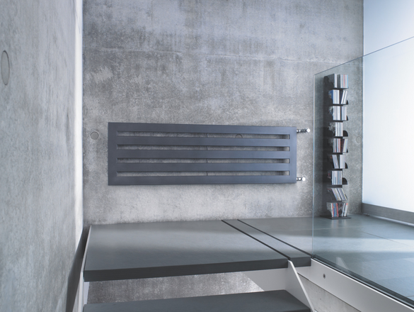 Rendering Zehnder Metropolitan Decorative radiator Front view