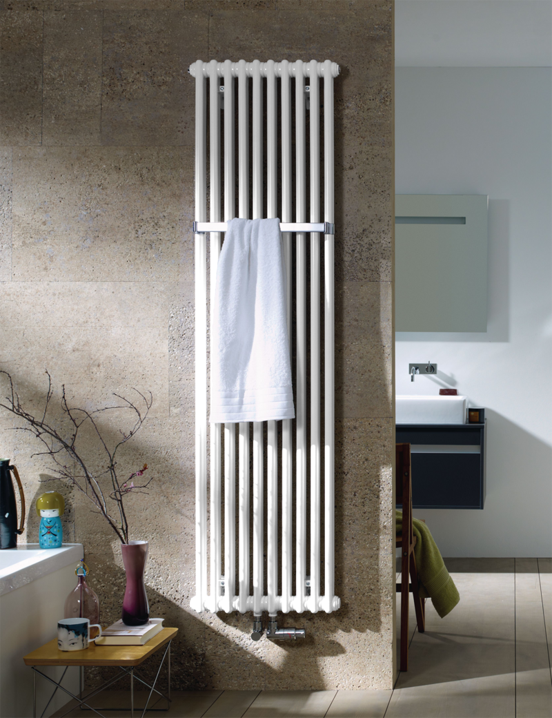 Zehnder Charleston Bar - Warmwasserbetrieb