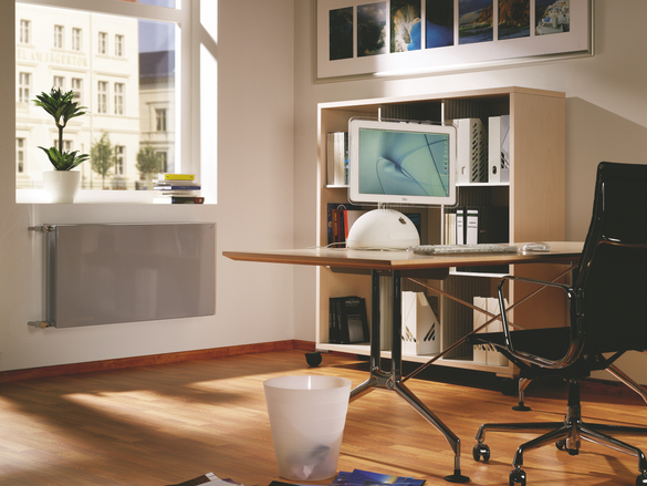 Rendering Zehnder P25 Decorative radiator Front view