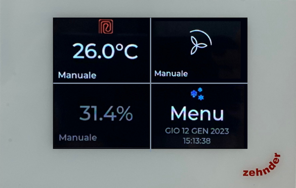 Photograph Zehnder Multi Control Comfortable indoor ventilation 