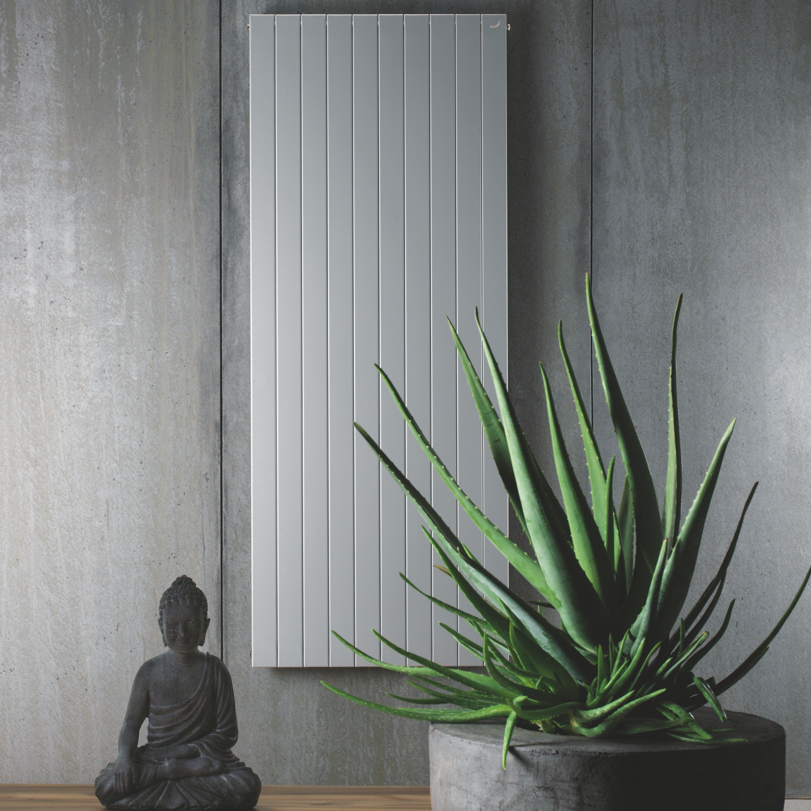 Rendering Zehnder Nova Decorative radiator Front view