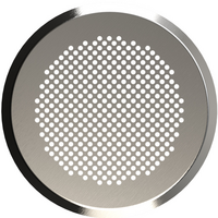 Rendering Zehnder ComfoGrid CLRF/TVA DN125 round Comfortable indoor ventilation Top view