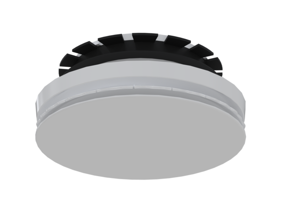 Rendering Zehnder ComfoValve Luna S125 Comfortable indoor ventilation Angled view