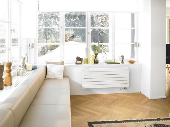 Rendering Zehnder Nova Neo Decorative radiator Front view