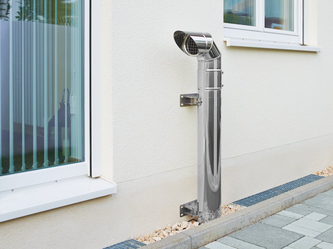 Reference ComfoVent DN180 Comfortable indoor ventilation Front view