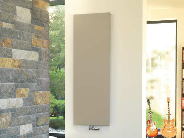 Rendering Zehnder Plano Decorative radiator Front view