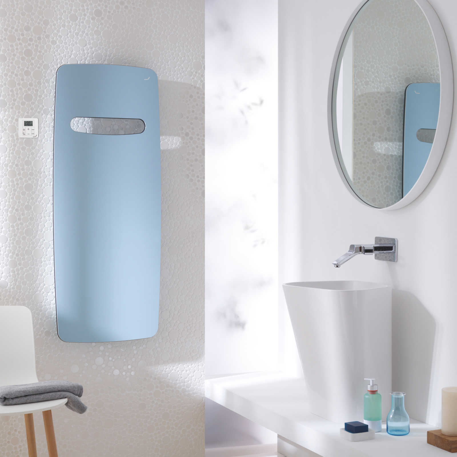 Rendering Zehnder Vitalo Spa Decorative radiator 