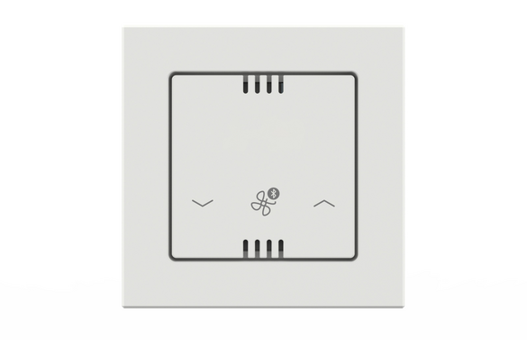 Rendering Zehnder ComfoControl Comfort Bluetooth Comfortable indoor ventilation Front view