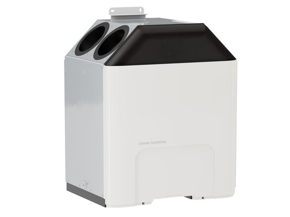  Zehnder ComfoClime Q Comfortable indoor ventilation Angled view