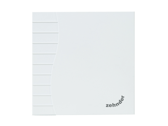 Cut-Out Zehnder Humidity Room Sensor Comfortable indoor ventilation Front view