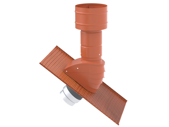 Cut-Out Comfortable indoor ventilation Angled view