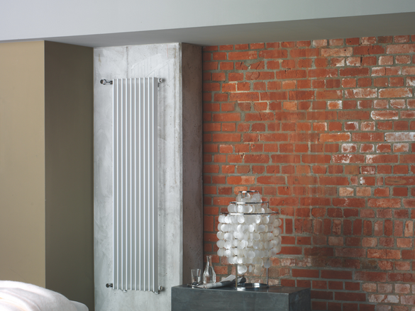 Rendering Zehnder Excelsior Decorative radiator Front view