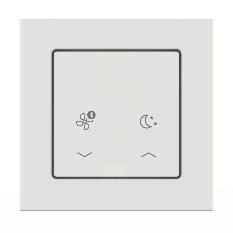 Rendering Zehnder ComfoSpot 55 Twin Comfortable indoor ventilation Front view