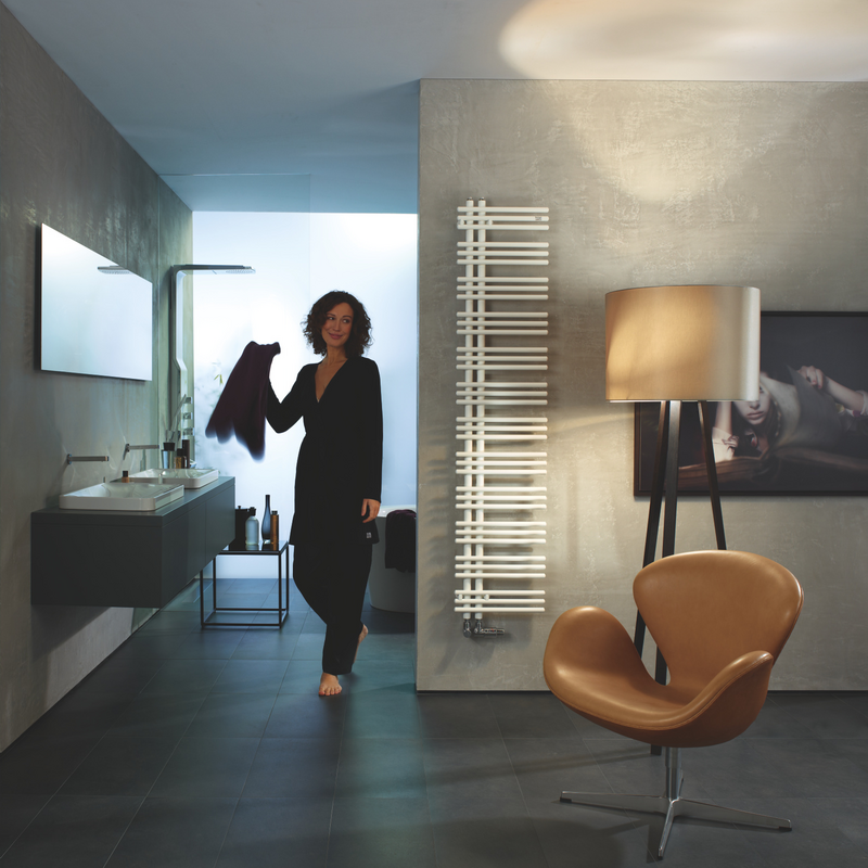 Rendering Yucca Wave Decorative radiator Front view