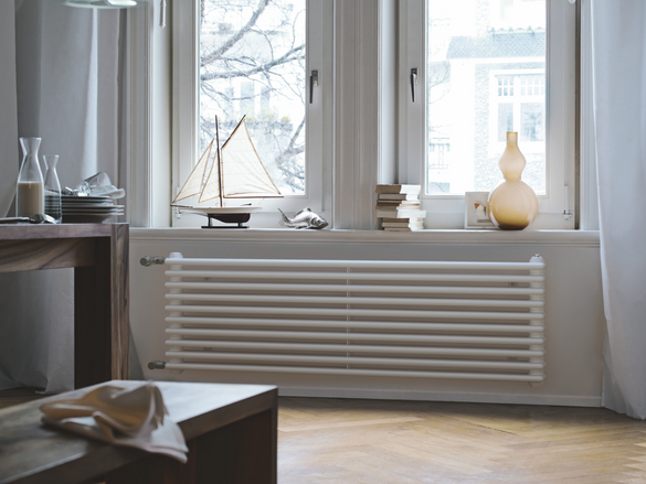 Cut-Out Zehnder Charleston Turned Decorative radiator 